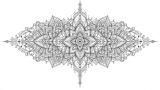 Mandala chest piece
